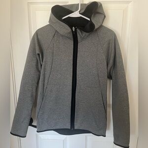 Uniqlo Zip-up Hoodie (Gray with black detail)